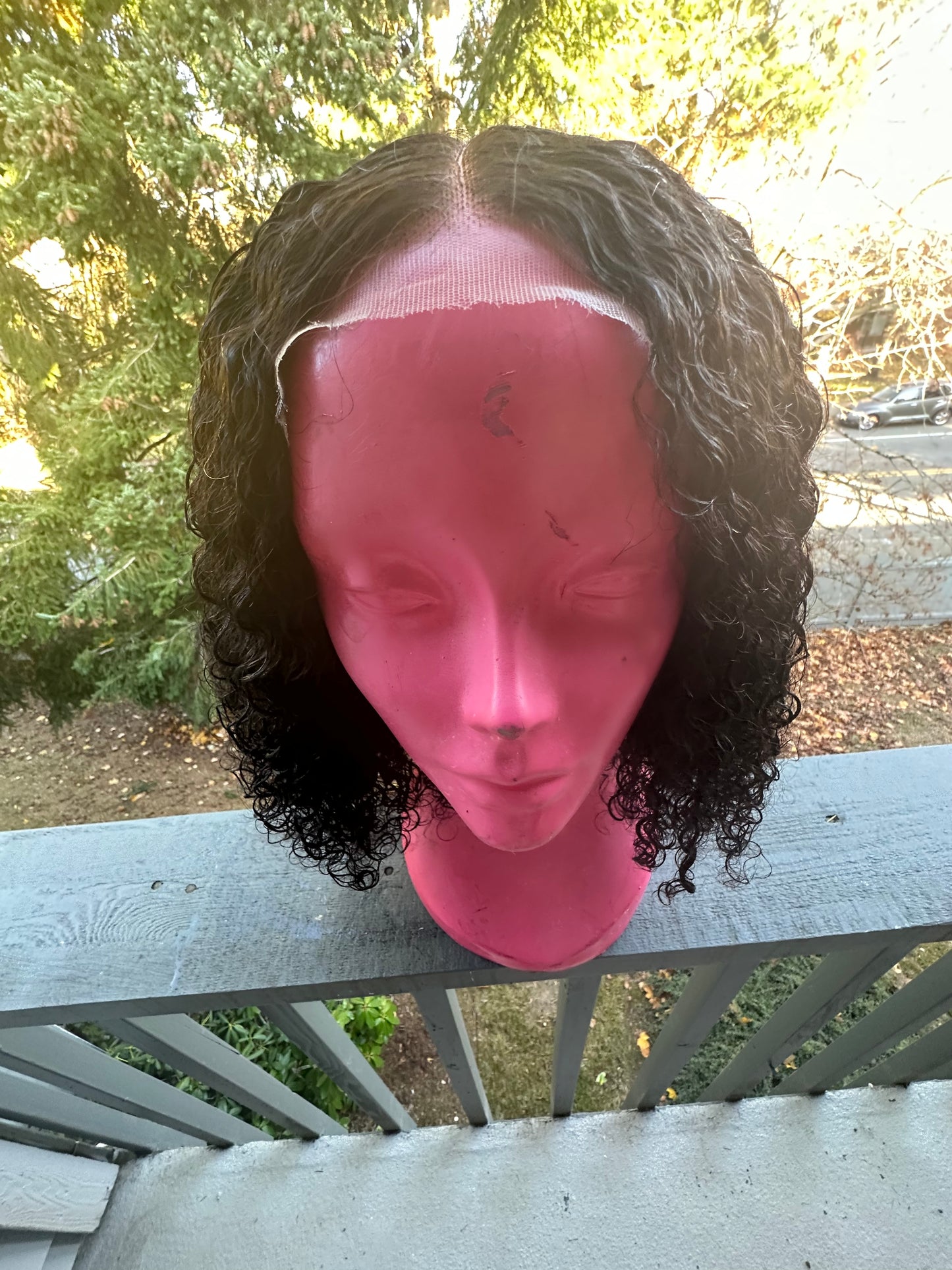 Kinky Curly 5X5 Undetectable lace Wig