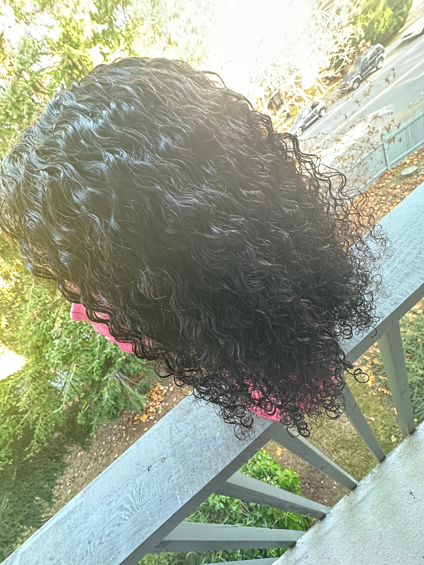 Kinky Curly 5X5 Undetectable lace Wig