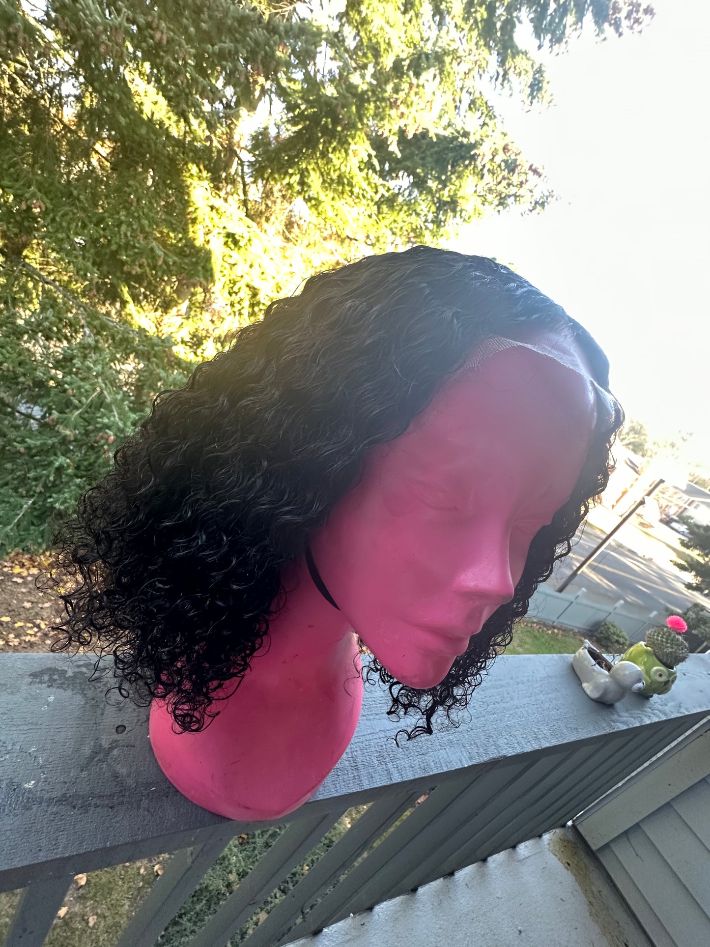 Kinky Curly 5X5 Undetectable lace Wig