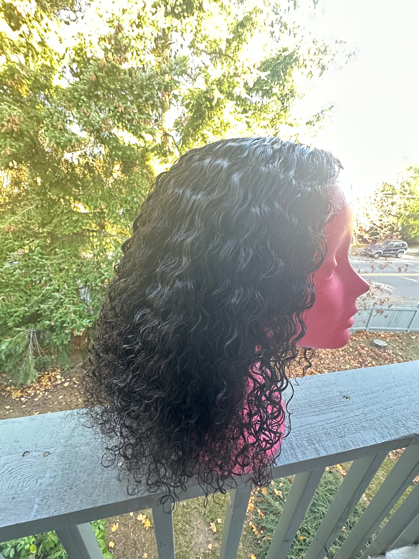 Kinky Curly 5X5 Undetectable lace Wig