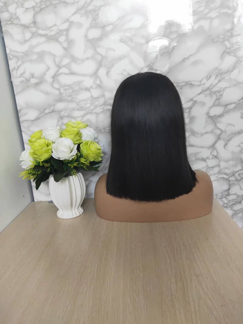 14 inch Invisible HD Lace Front Bob Wig